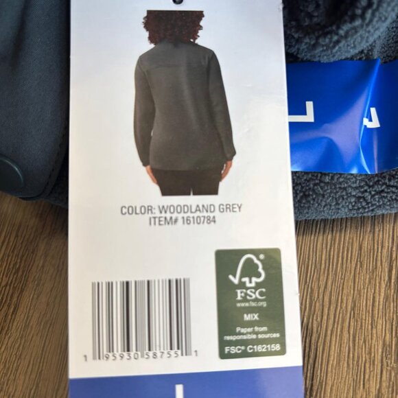 32 Degrees Heat Women's Snap Fleece Pullover, Multicolor & Sizes - Picture 4 of 16